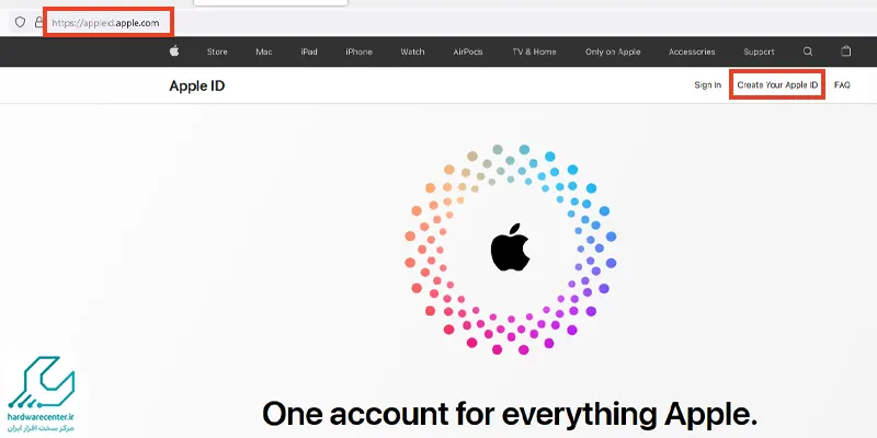 سایت رسمی اپل