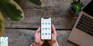 محل ذخیره فایل های دانلود شده در گوشی آیفون