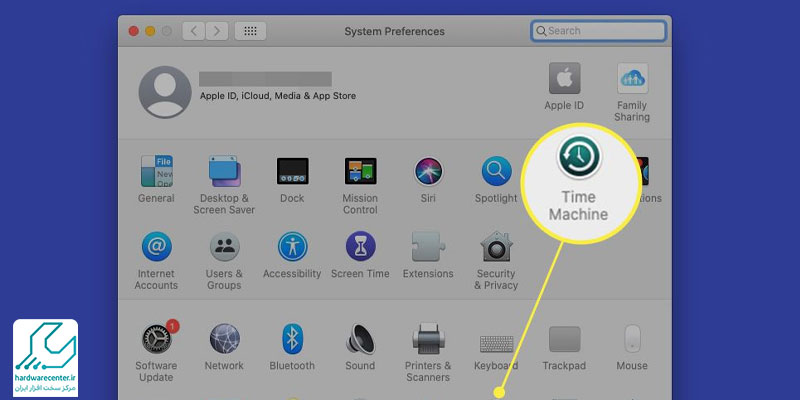 استفاده از Time Machine برای ریکاوری اطلاعات هارد آی مک
