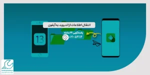 انتقال اطلاعات از اندروید به آیفون